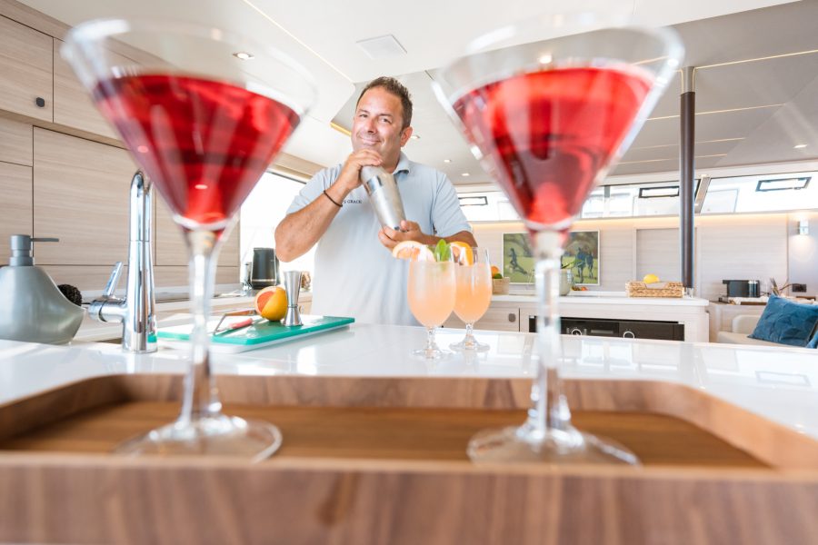 Mary’s Grace — Cocktails aboard
