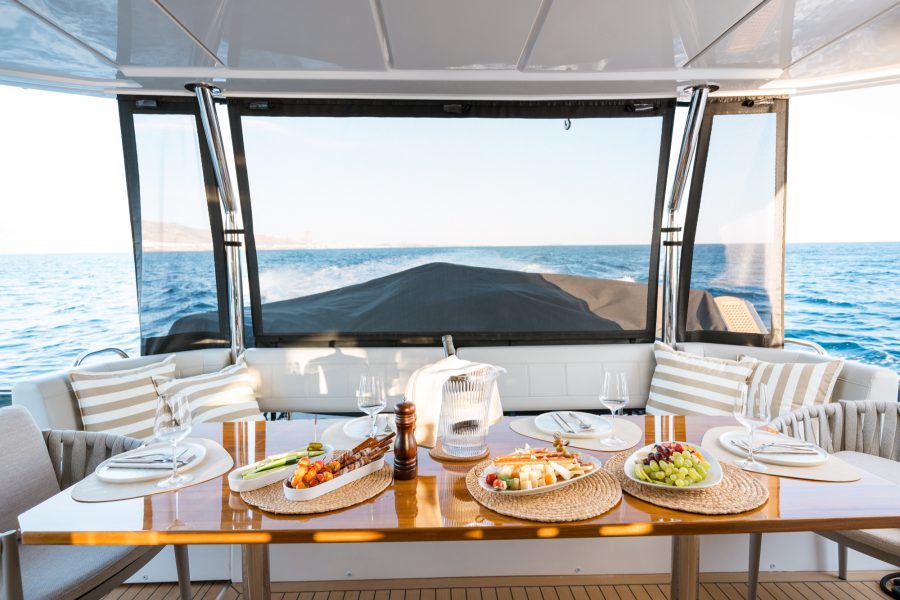 Mary’s Grace — Private dining at sea